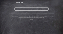 Desktop Screenshot of oragami.com