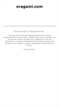 Mobile Screenshot of oragami.com